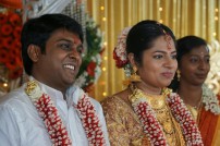 Actor Vijay Vasanth's brother wedding photos
