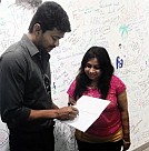 Actor Vijay visits FACEBOOK Office in Hyderabad