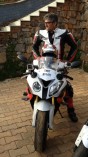 Ajith With His New BMW Bike