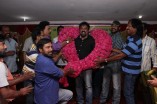 Anil Mehta and South Indian cinematographers honoring Santosh Sivan
