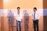 Anirudh receiving BW Gold Medal from AR Rahman