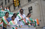 Anna Hazare and Sarath Kumar at Americas largest India Day parade
