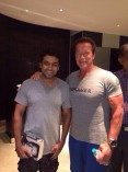 Arnold Schwarzenegger meets Indian Celebrities