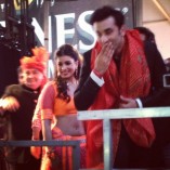 Besharam Promotion at Times Square