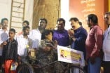 Kamal Haasan distributes goodies to the Public