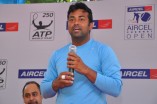 Leander Paes at Rehabilitation centre for the handicapped