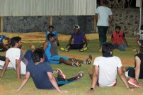 Lebara Natchathira Cricket Team Practice session Photos