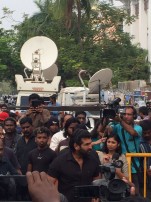 Nadigar Sangam Jallikattu protests