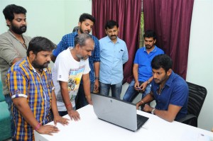 Ondikkatta Team Meet With Vishal And Prabhu Deva