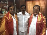 SIFCC president HD Gangaraju honours Rajini and Kamal