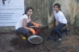 Trisha does her bit for a Clean India