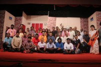 Ulaganayagan Kamalhaasan watched 65th Successful Stage Show of YGM's Kasethan Kadavulada