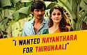 Jiiva - 'I wanted Nayanthara for Thirunaal'
