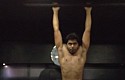 Simbu working out at the gym during Osthe