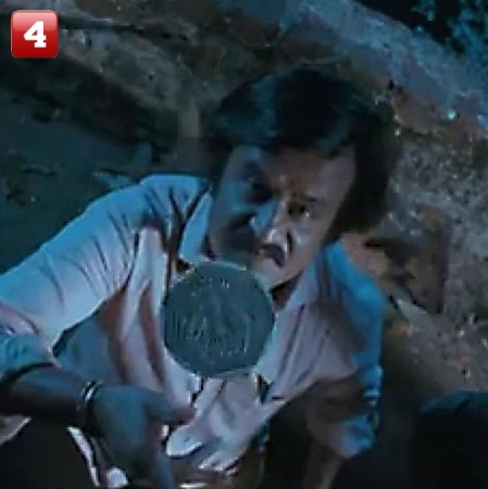 Rajinikanth’s One Rupee Coin (Sivaji: The Boss) – 413 Votes