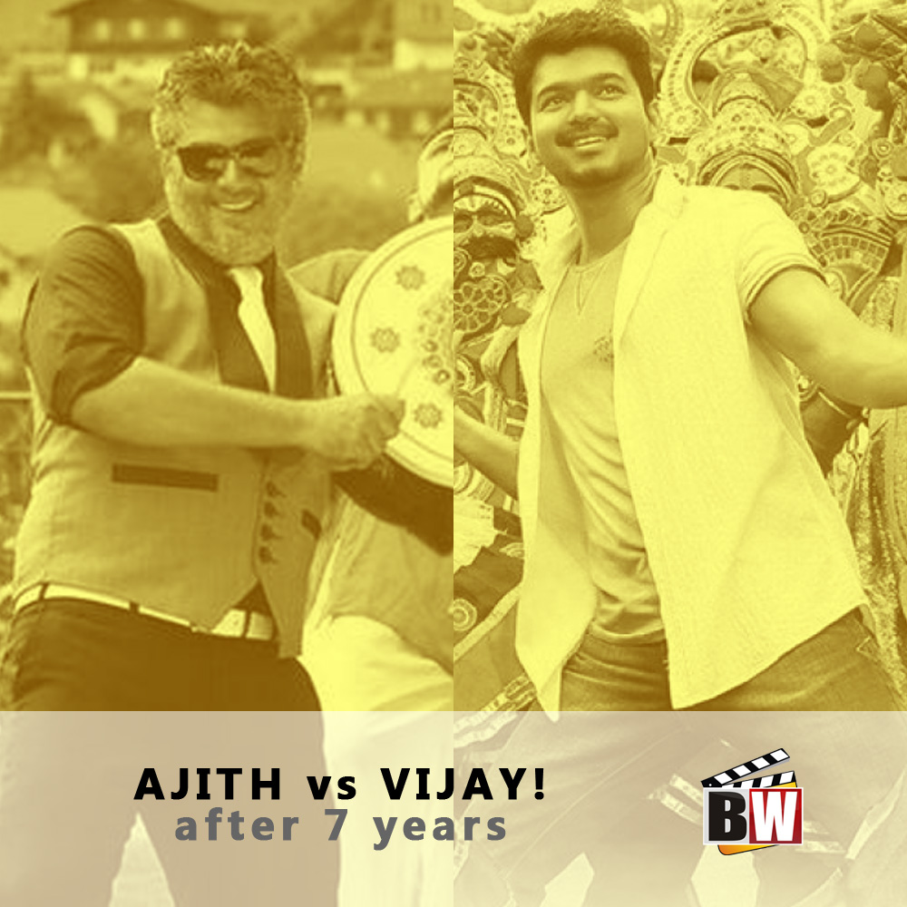 Vijay and Ajith clash at the box office after 7 years