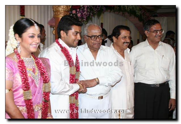 Your favourite stars with Surya-Jo couple