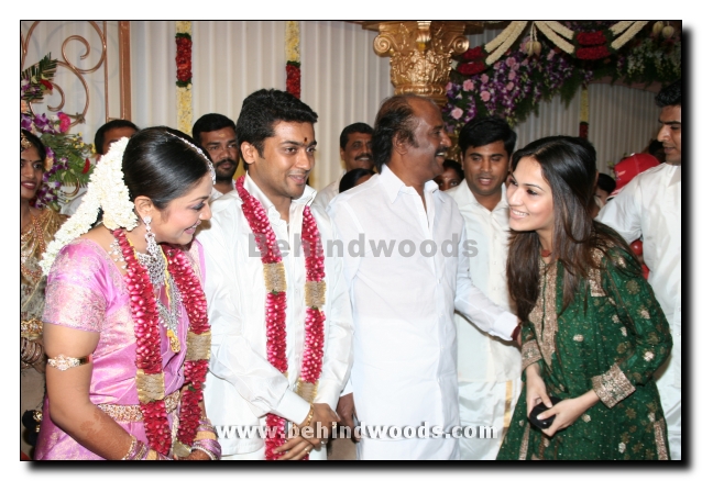 Your favourite stars with Surya-Jo couple