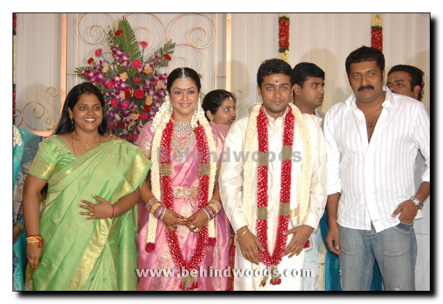 Your favourite stars with Surya-Jo couple