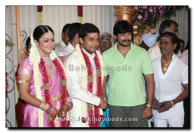 Your favourite stars with Surya-Jo couple