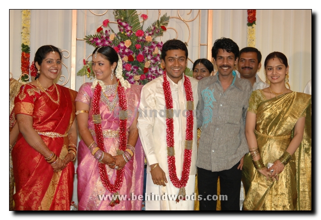 Your favourite stars with Surya-Jo couple