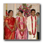 Your favourite stars with Surya-Jo couple