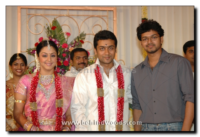 Your favourite stars with Surya-Jo couple