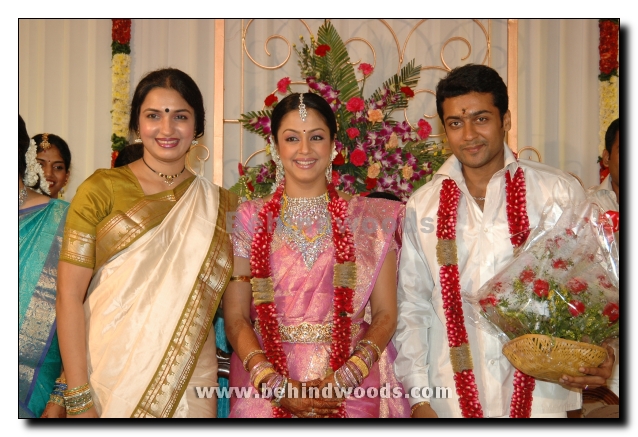 Your favourite stars with Surya-Jo couple