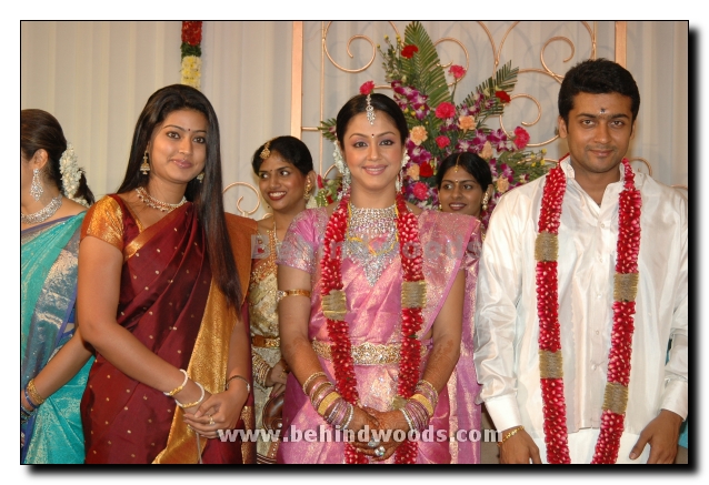 Your favourite stars with Surya-Jo couple