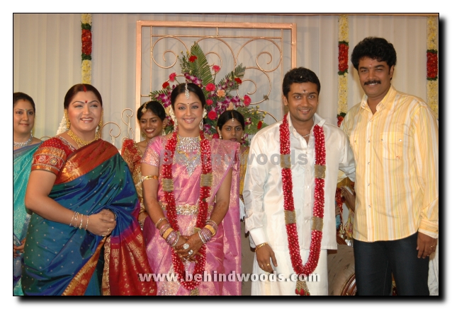 Your favourite stars with Surya-Jo couple