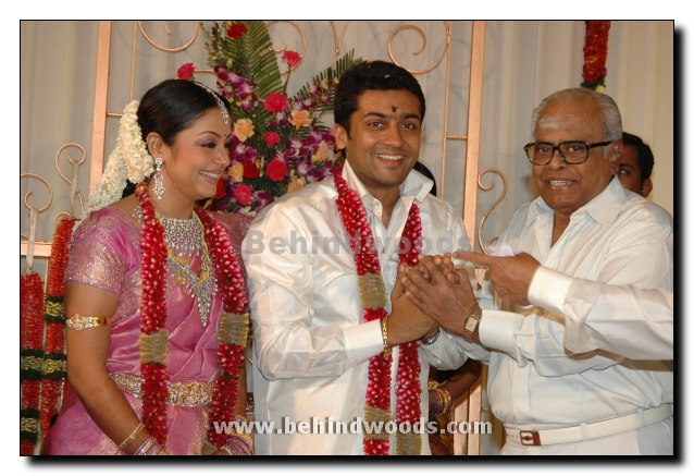 Your favourite stars with Surya-Jo couple