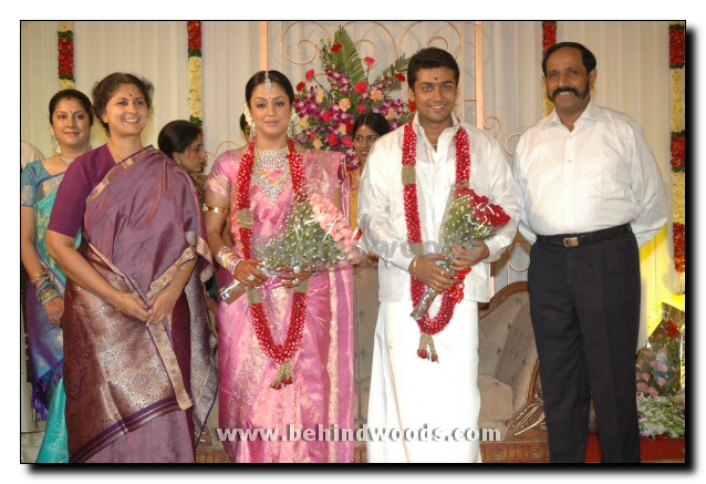 Your favourite stars with Surya-Jo couple