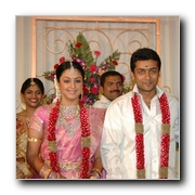 Your favourite stars with Surya-Jo couple