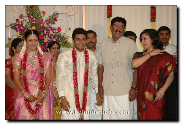 Your favourite stars with Surya-Jo couple