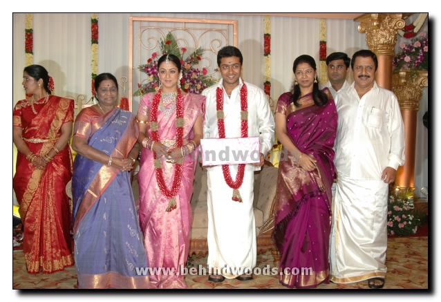 Your favourite stars with Surya-Jo couple