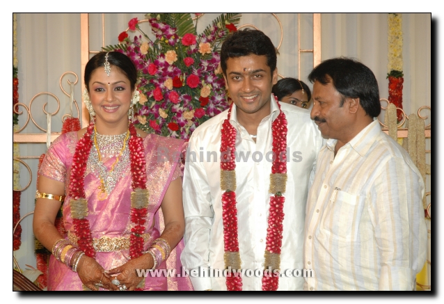 Your favourite stars with Surya-Jo couple