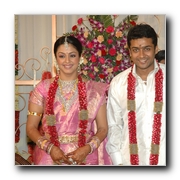 Your favourite stars with Surya-Jo couple