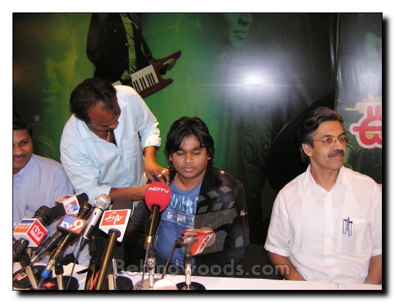 A.R.Rahman Press Meet on his New Venture - Gallery