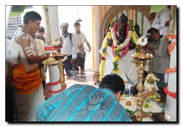 Kadhir movie pooja images