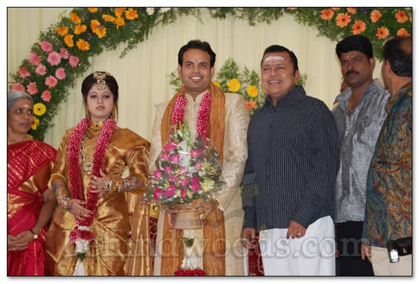 Nag Ravi wedding reception - Images