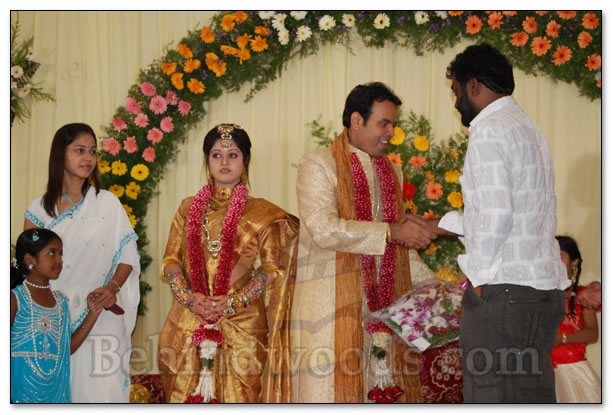 Nag Ravi wedding reception - Images