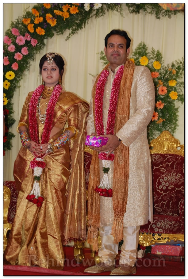 Nag Ravi wedding reception - Images