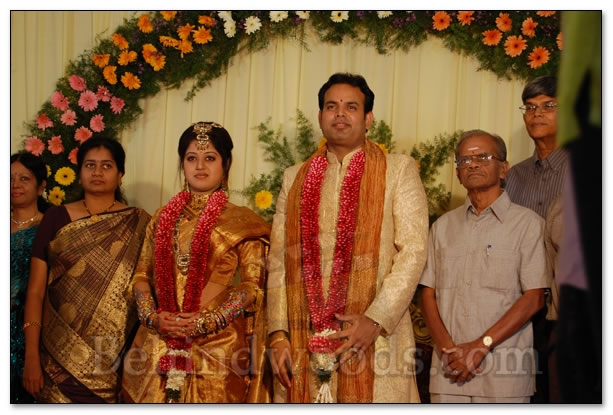 Nag Ravi wedding reception - Images