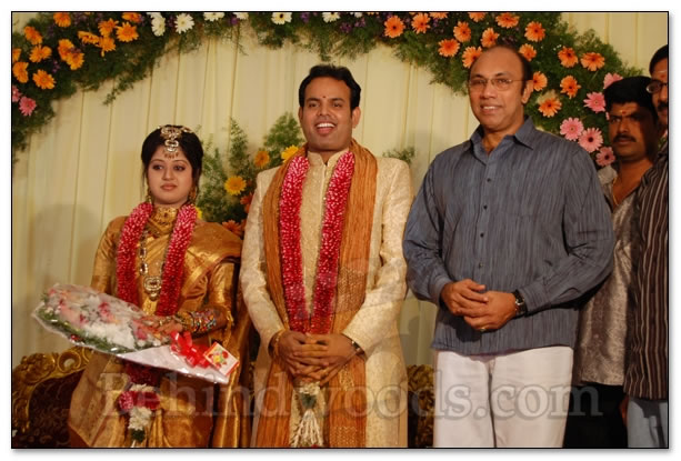 Nag Ravi wedding reception - Images