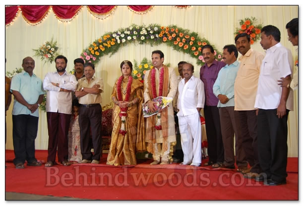 Nag Ravi wedding reception - Images