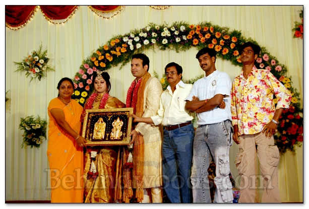 Nag Ravi wedding reception - Images