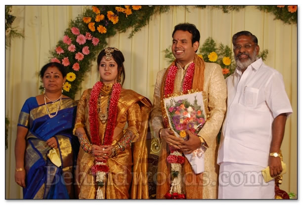 Nag Ravi wedding reception - Images