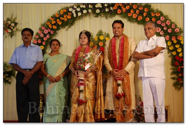 Nag Ravi wedding reception - Images