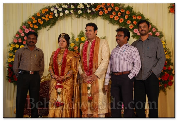 Nag Ravi wedding reception - Images