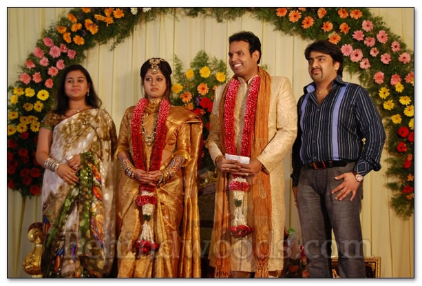 Nag Ravi wedding reception - Images